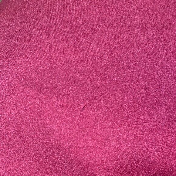 Liz Claiborne career sleeveless blouse size L color burgundy wine - Picture 8 of 8